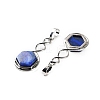 Dyed Natural Lapis Lazuli Pendants G-F777-05P-10-2