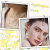60Pcs 2 Colors Tibetan Style Alloy Pendants FIND-SC0010-55-5