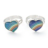 Adjustable Iron Finger Rings RJEW-B032-10P-1