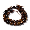 Natural Tiger Eye Beads Strands G-F706-08C-2