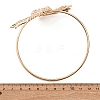 Alloy Cuff Bangles BJEW-Z168-01G-04-5