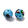 Handmade Millefiori Lampwork Beads LAMP-R003-02B-04-2