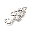 304 Stainless Steel Pendant Cabochon Settings STAS-E545-04D-P-2