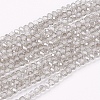 Transparent Glass Beads Strands GLAA-F076-B04-1