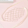 Plastic Imitation Pearl and Polyester Mesh Headbands AJEW-WH20080-60A-7