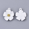 Spray Painted Alloy Pendants PALLOY-N0147-03E-2