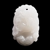 Natural White Jade Carved Pendants LS-G-S384-01G-1
