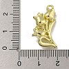 Alloy ABS Pearl Pendants PALLOY-F312-51G-03-3