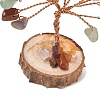 Natural & Synthetic Mixed Gemstone Chips Tree of Life Decorations GG-CBAEDF6-01K-3