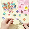 40Pcs 20 Styles Printed Alloy Pendants FIND-CJ0011-18-4