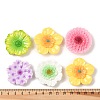 Opaque Resin Cabochons RESI-K030-07-4