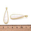 Natural White Shell Pendants X-KK-T073-65B-3
