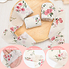 5M Polyester Fringe Flower Printed Ribbon OCOR-WH20006-19A-6
