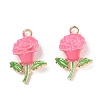 Alloy Enamel Pendants AL-CBA1C50-03G-02-1