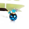 Glass Perfume Essence Bottle Pendant Necklace PW-WG08612-04-1