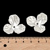 3-Petal ABS Plastic Imitation Pearl Bead Caps KY-F024-03-3