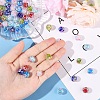 10Pcs Round Lampwork Beads LAMP-YW0001-60A-5