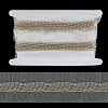 2 Yards 9-Row Glass Seed Beaded Lace Trim OCOR-FG0002-60B-1