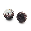 Gradient Color Design Polymer Clay Rhinestone Beads LS-CLAY-NH0001-03C-2