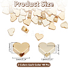 80Pcs 2 Styles Brass Beads KK-AR0004-54A-2