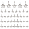 40Pcs Tibetan Style Alloy Pendants FIND-PH0002-59-1