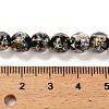 Handmade Dichroic Foil Glass Beads Strands DICH-U001-02K-4