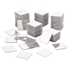   300Pcs Square Acrylic Self Adhesive Acrylic Mosaic Tiles AJEW-PH0011-54-1