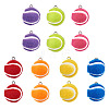 14Pcs 7 Colors Cloth Fabric Pendants FIND-TA0001-59-1