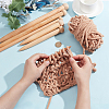  6Pcs Bamboo Circular Knitting Needles DIY-NB0010-87-3