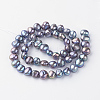 Natural Cultured Freshwater Pearl Beads Strands X-PEAR-R064-23-2