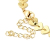 Brass Cobs Chain Necklaces for Women NJEW-G100-02G-3
