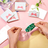 100Pcs Rectangle Polypropylene Cellophane Bags CDIS-TA0001-34F-7
