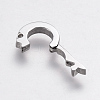 304 Stainless Steel Clasps STAS-P180-05P-2