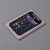 Printed Acrylic Pendants SACR-WH0001-30B-2