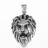 316 Surgical Stainless Steel Pendants STAS-P039-106AS-1