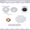 30Pcs Craft Plastic Screws Doll Eyes DOLL-LP0001-02-2