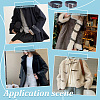 8Pcs 2 Style PU Leather Zinc Alloy Buckles AJEW-NB0006-92A-5