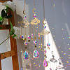 1Pc Faceted Glass Sun Catcher Pendant Decorations AJEW-TA0002-88-5