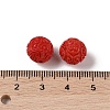 Synthetic Coral Carved Beads CORA-C001-08A-3