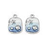 Alloy Rhinestone Pendants PALLOY-P311-02P-1