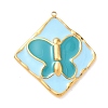 304 Stainless Steel Pendants STAS-H483-43G-01-1