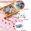 590Pcs 10 Colors Transparent Acrylic Beads OACR-YW0001-91-3