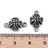 316 Surgical Stainless Steel Connector Charms Hand Polished LS-STAS-K276-20AS-3