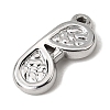 304 Stainless Steel Charms SA-CBA9B1E-05P-2