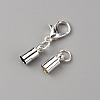 Brass Lobster Claw Clasps FIND-WH0044-78S-2