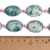 Natural Fire Crackle Agate Beads Strands GG-CBAE0EB-03C-5