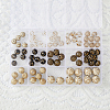HOBBIESAY 13 Style Plating Acrylic Beads OACR-HY0001-03-6