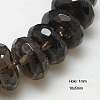 Natural Smoky Quartz Beads Strands G-G255-10x5mm-12-1