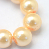 Baking Painted Glass Pearl Bead Strands HY-Q003-3mm-61-3