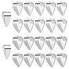 20Pcs 2 Size 925 Sterling Silver Snap on Bails STER-PH0002-21-1